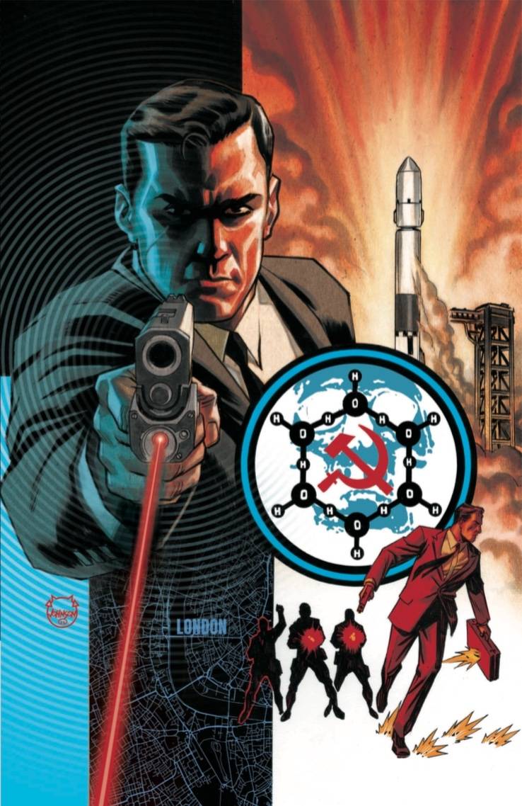 James Bond 007 (2024) #1 2nd Print Dave Johnson Variant (04/17/2024) Dynamite