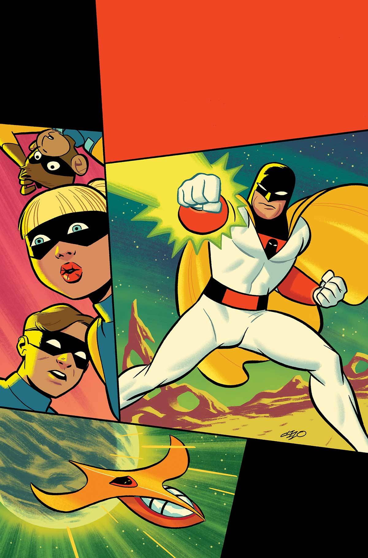 Space Ghost #1 Y 1:10 Foc Frank Cho Foil Virgin Variant (05/01/2024) Dynamite