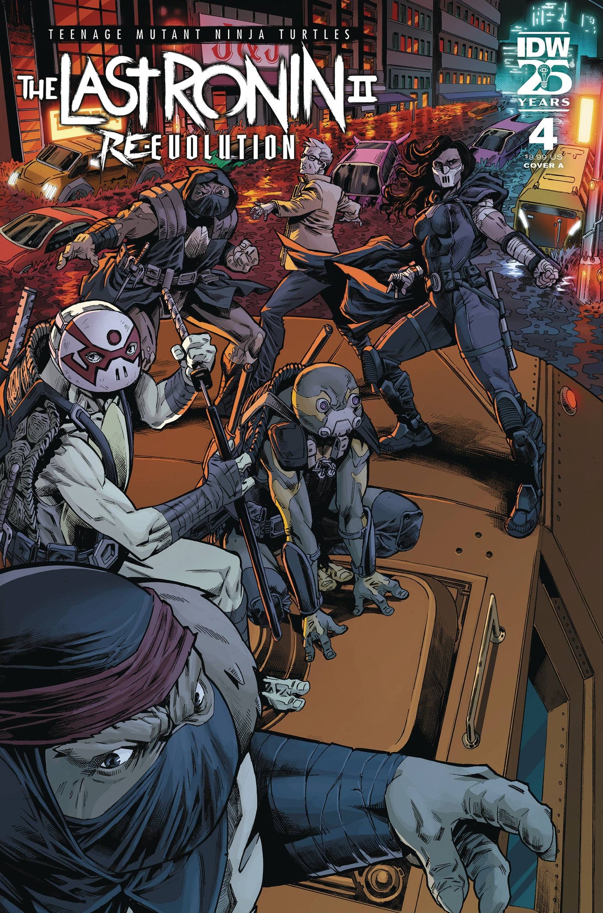 Teenage Mutant Ninja Turtles Tmnt The Last Ronin Ii Re Evolution #4 A Esau Escorza Kevin Eastman  (01/29/2025) Idw