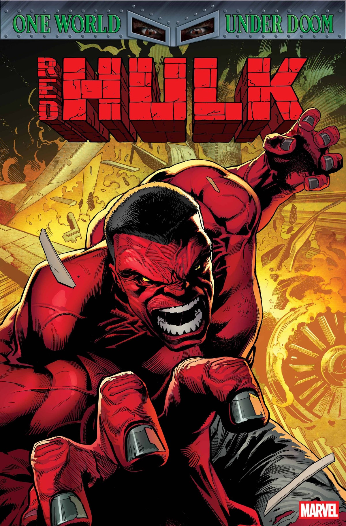 Red Hulk #1 A1 Cover Set Of 11 1:25 1:100 (02/26/2025) Marvel