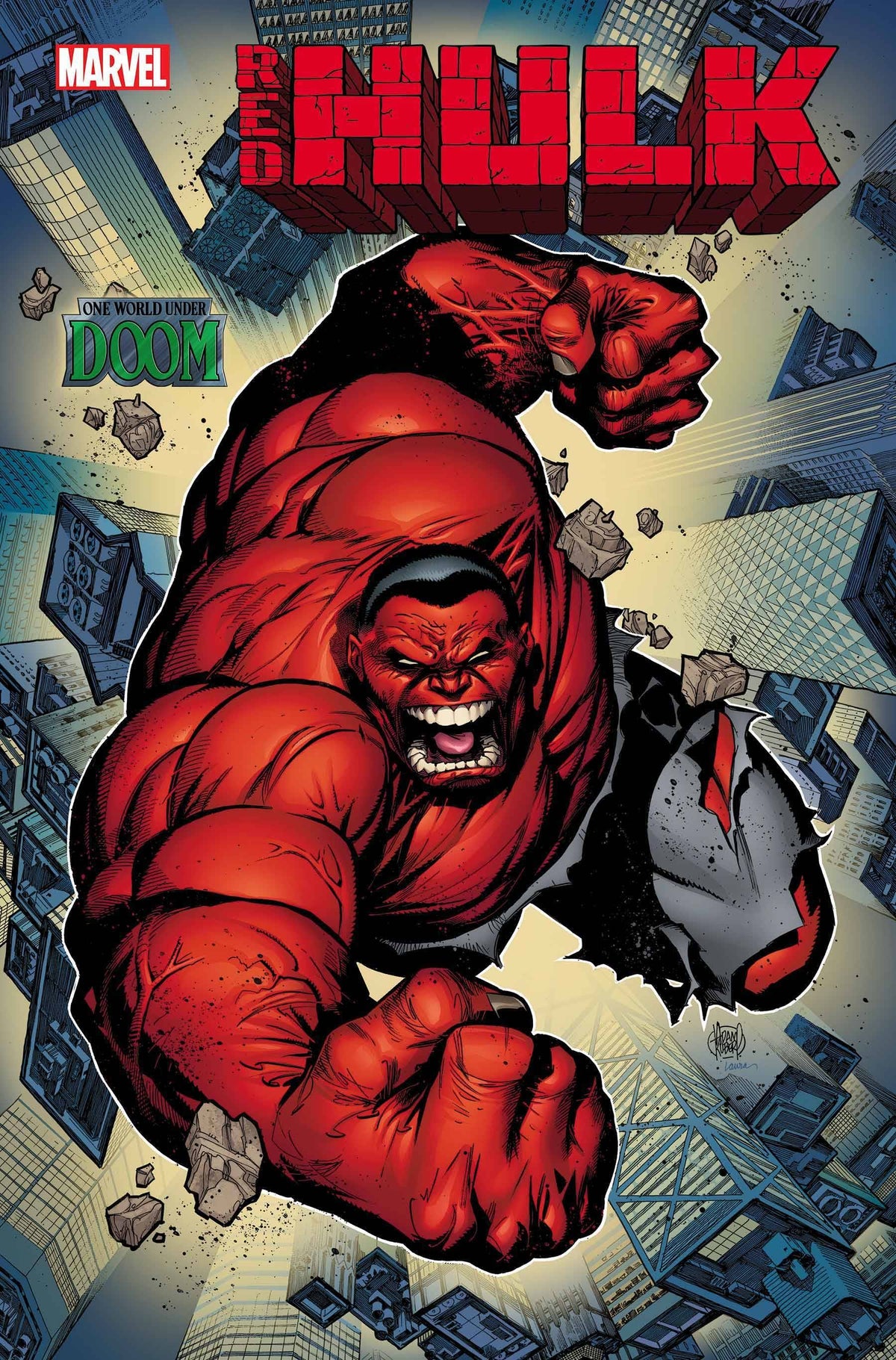 Red Hulk #1 A1 Cover Set Of 11 1:25 1:100 (02/26/2025) Marvel