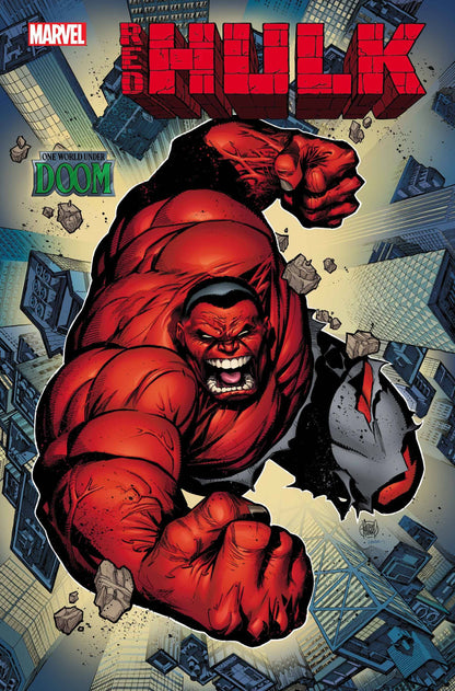 Red Hulk #1 A1 Cover Set Of 11 1:25 1:100 (02/26/2025) Marvel