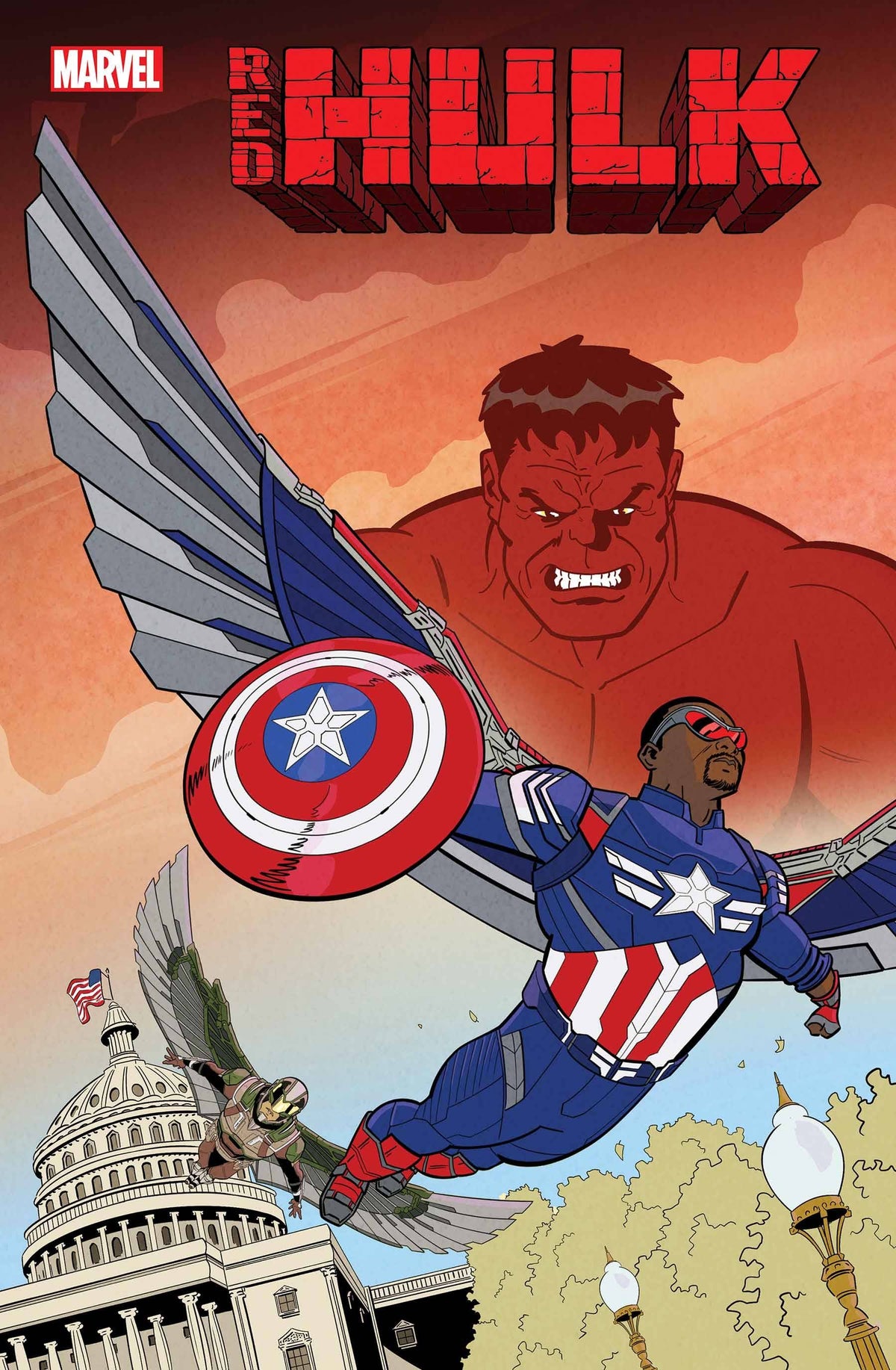 Red Hulk #1 A1 Cover Set Of 11 1:25 1:100 (02/26/2025) Marvel