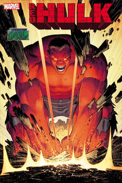 Red Hulk #1 A1 Cover Set Of 11 1:25 1:100 (02/26/2025) Marvel