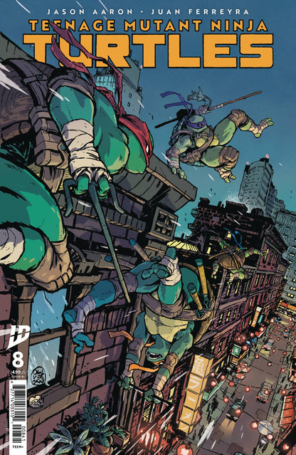 Teenage Mutant Ninja Turtles #8 A1 Cover Set 8 1:10 1:25 1:50 (04/16/2025) Idw