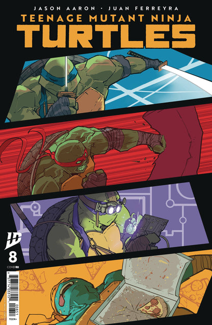 Teenage Mutant Ninja Turtles #8 A1 Cover Set 8 1:10 1:25 1:50 (04/16/2025) Idw