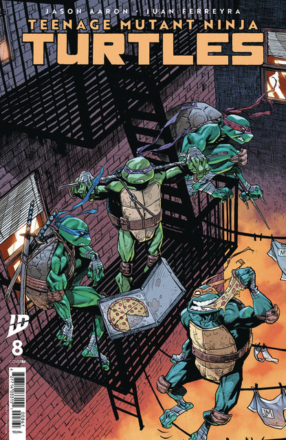 Teenage Mutant Ninja Turtles #8 A1 Cover Set 8 1:10 1:25 1:50 (04/16/2025) Idw