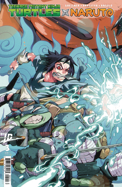 Teenage Mutant Ninja Turtles X Naruto #3 A1 Cover Set Of 8 1:25 1:50 1:75 1:100 (03/26/2025) Idw