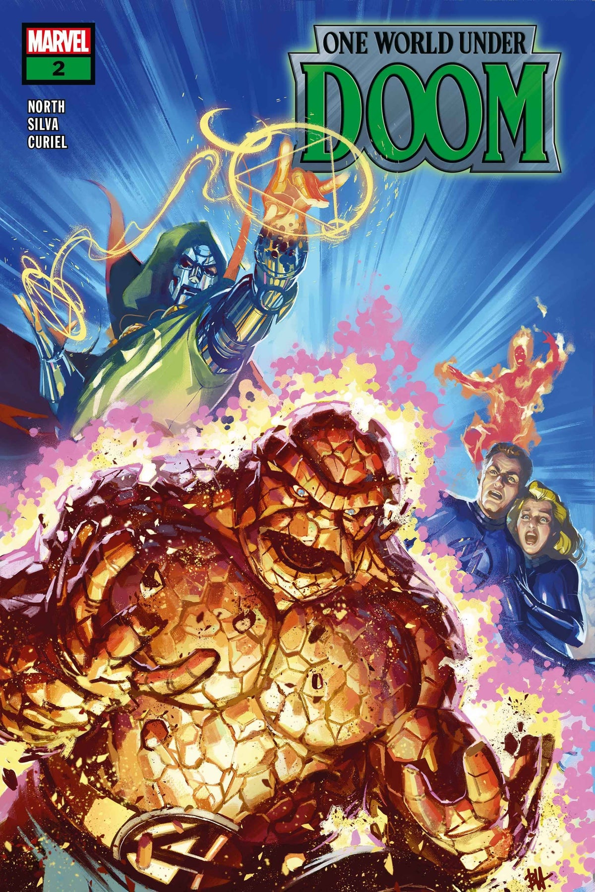 One World Under Doom #2 A1 Cover Set Of 9 1:25 1:100 (03/19/2025) Marvel