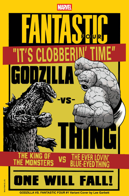 Godzilla Vs. Fantastic Four #1 A1 Cover Set Of 10 1:25 1:100 (03/26/2025) Marvel