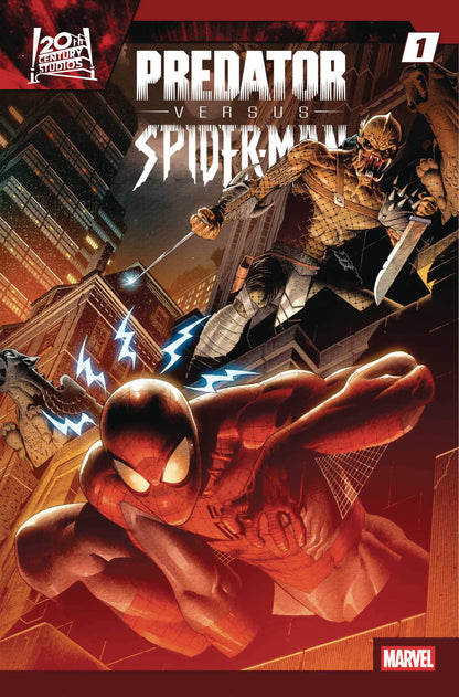 Predator Vs Spider-Man #1 A1 Cover Set Of 7 1:10 1:25 1:100 (04/23/2025) Marvel