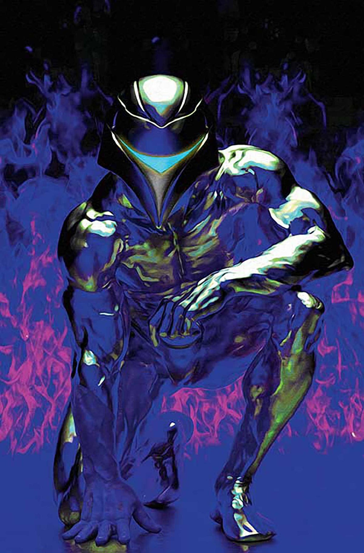 Silverhawks #1 Zz 1:20 Mark Spears Purple Foil Virgin Variant (01/29/2025) Dynamite