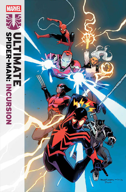 Ultimate Spider-Man Incursion #1 A1 Cover Set Of 8 1:25 1:100 (06/04/2025) Marvel