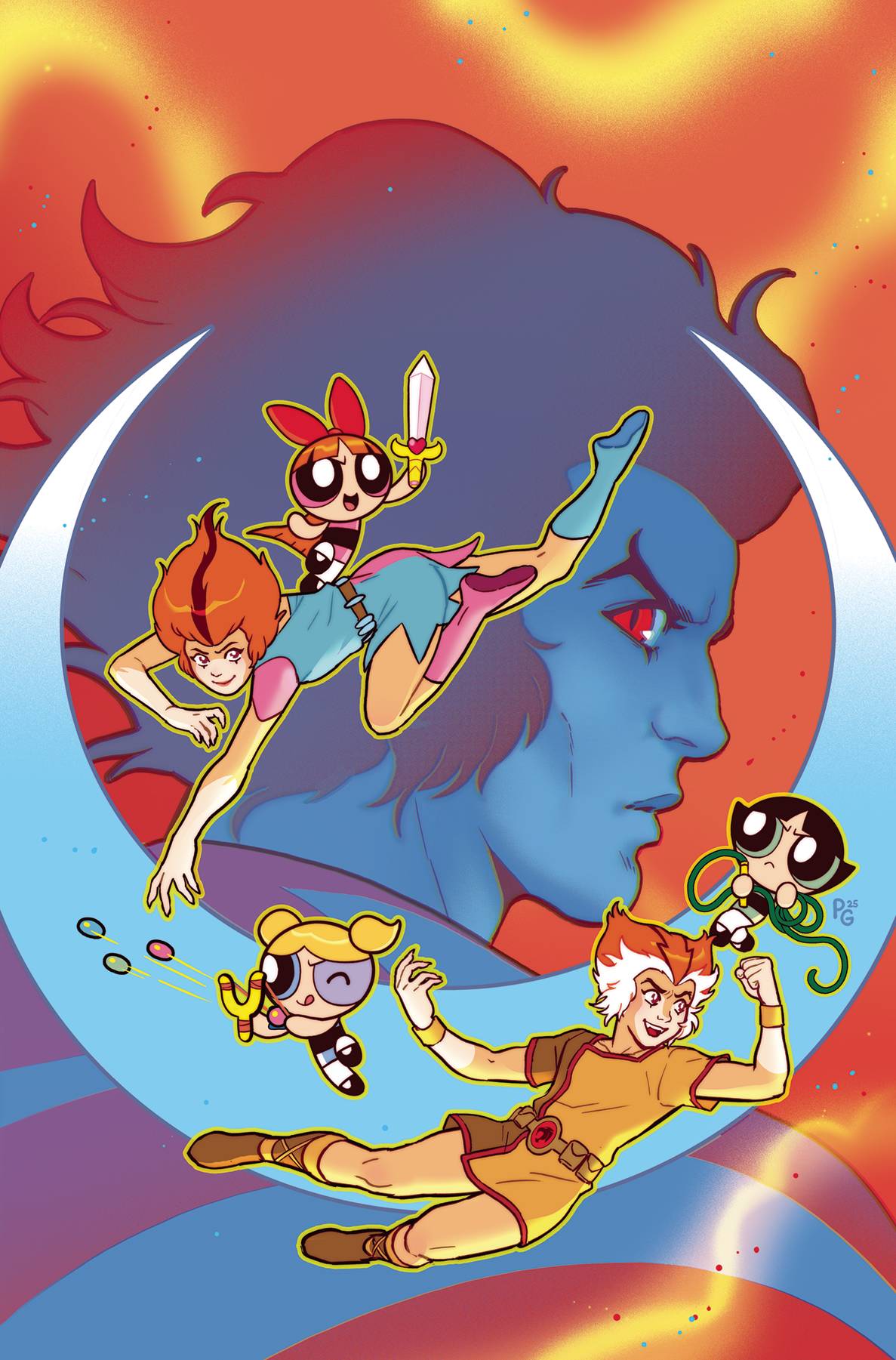 Thundercats Powerpuff Girls #2 J 1:20 Paulina Ganucheau Variant (08/13/2025) Dynamite