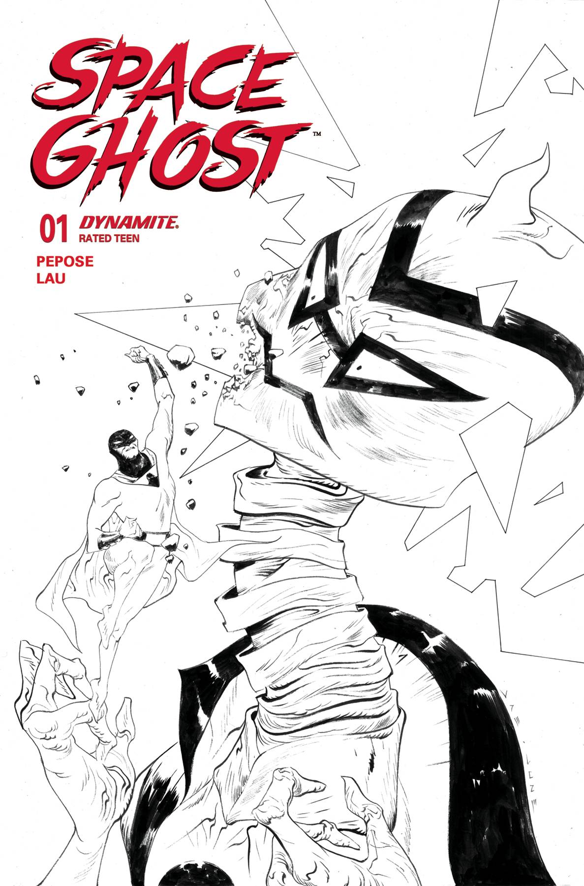 Space Ghost (2025) #1 N 1:10 Lee Line Art Variant (08/13/2025) Dynamite