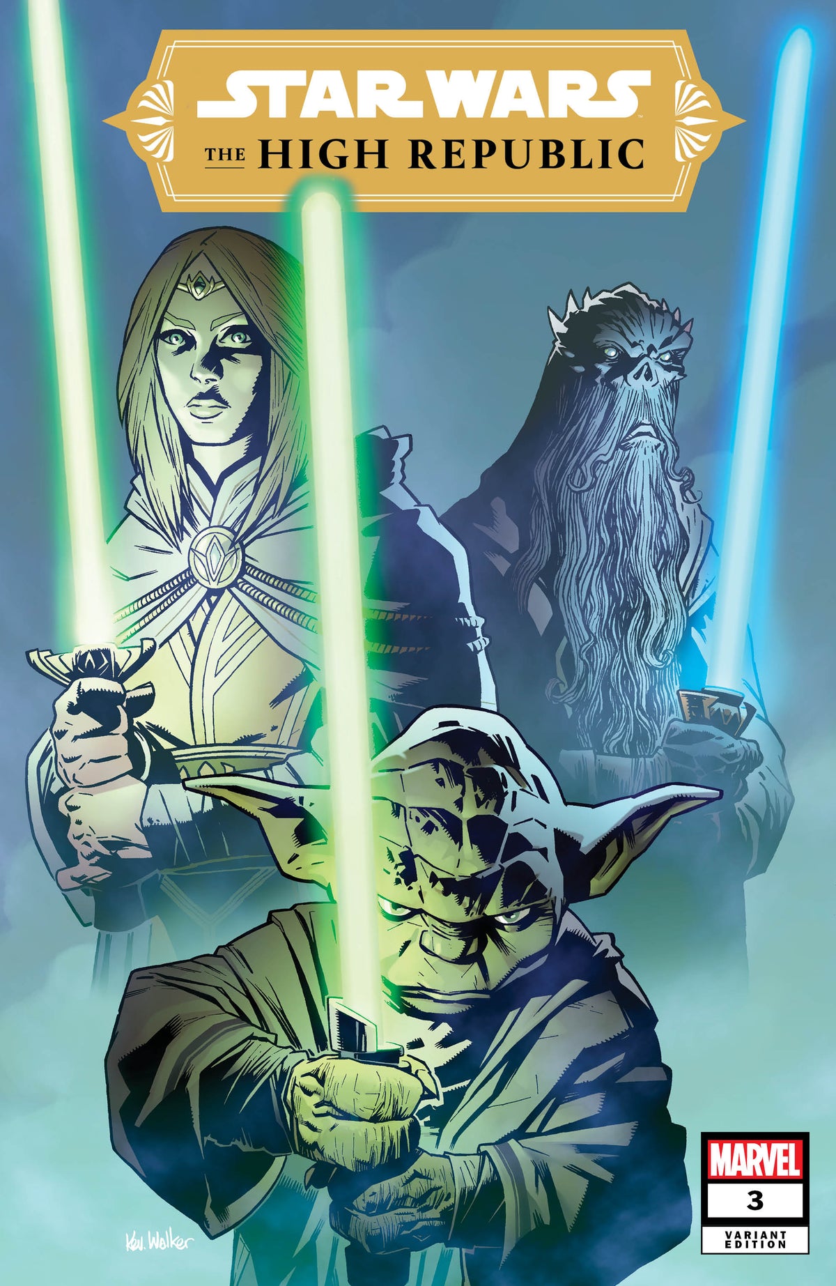 Star Wars High Republic #3 Kevin Walker Variant (03/03/2021) Marvel