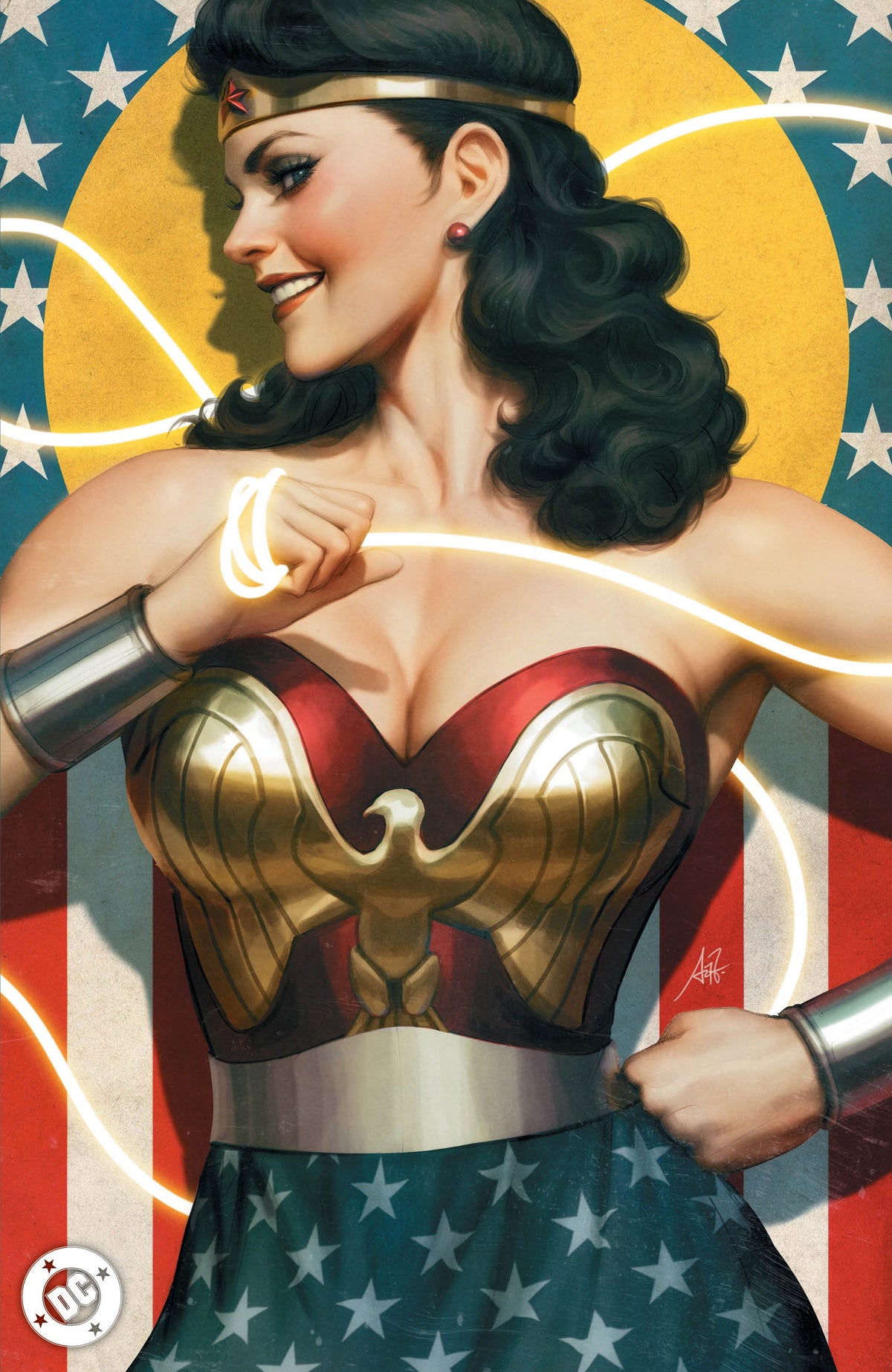 New History Of The Dc Universe #1 (Of 4) F Stanley Artgerm Lau Foil Variant (06/25/2025) Dc