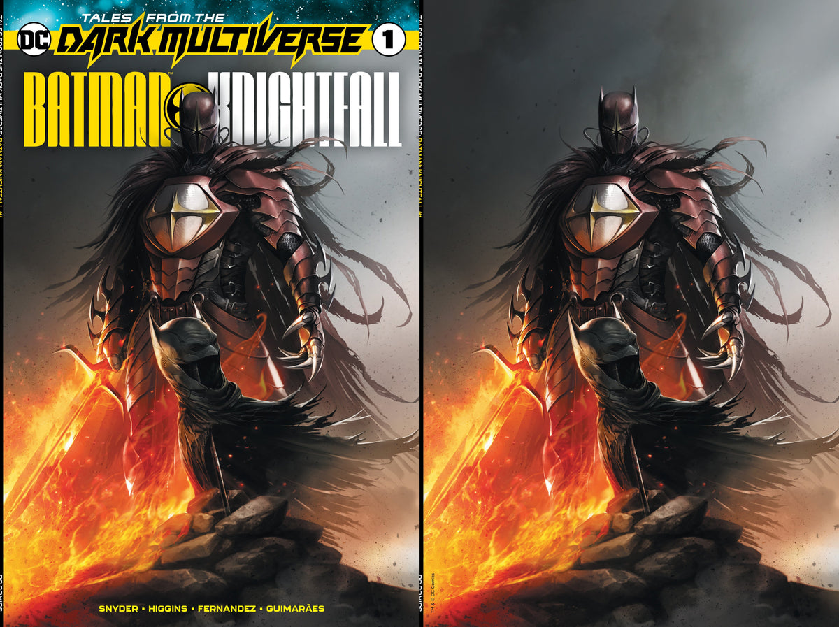Tales from the Dark Multiverse: Batman: Knightfall #1 — Francesco Mattina Azrael Exclusive Variants