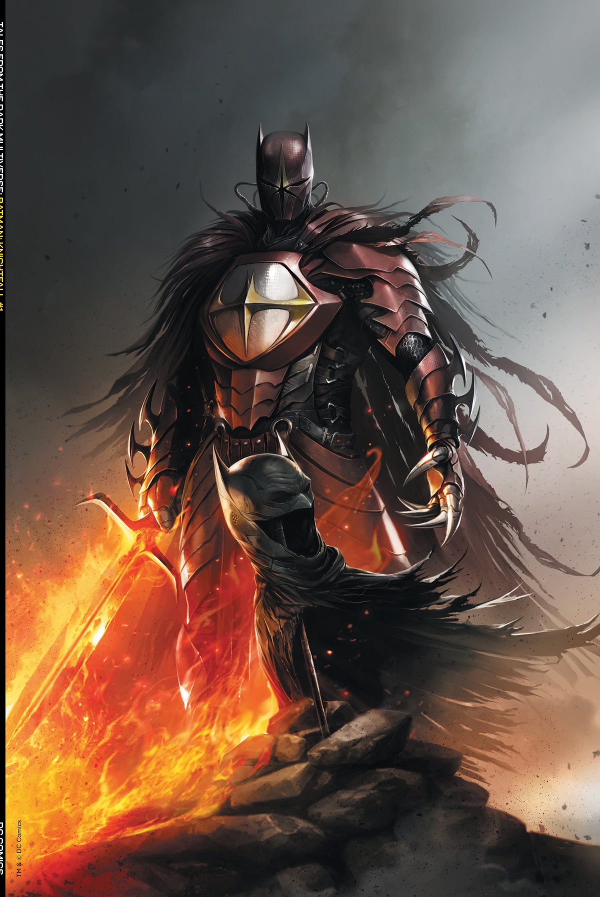 Tales from the Dark Multiverse: Batman: Knightfall #1 — Francesco Mattina Azrael Exclusive Variants