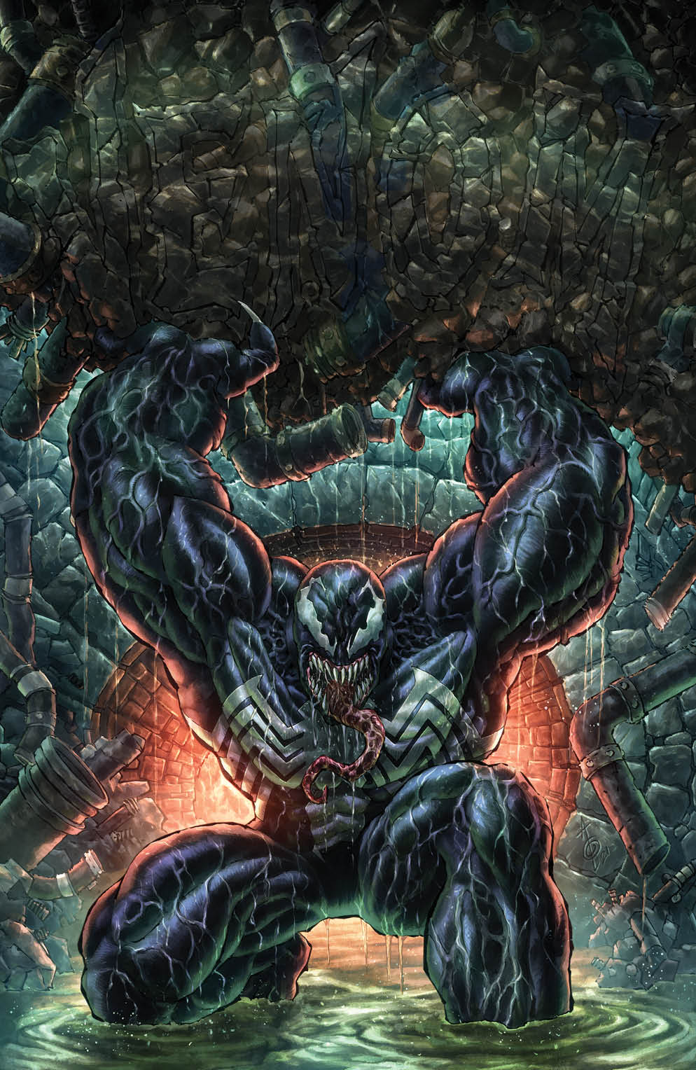 Venom #34 — Alan Quah Amazing Spider-Man #33 Homage Variant
