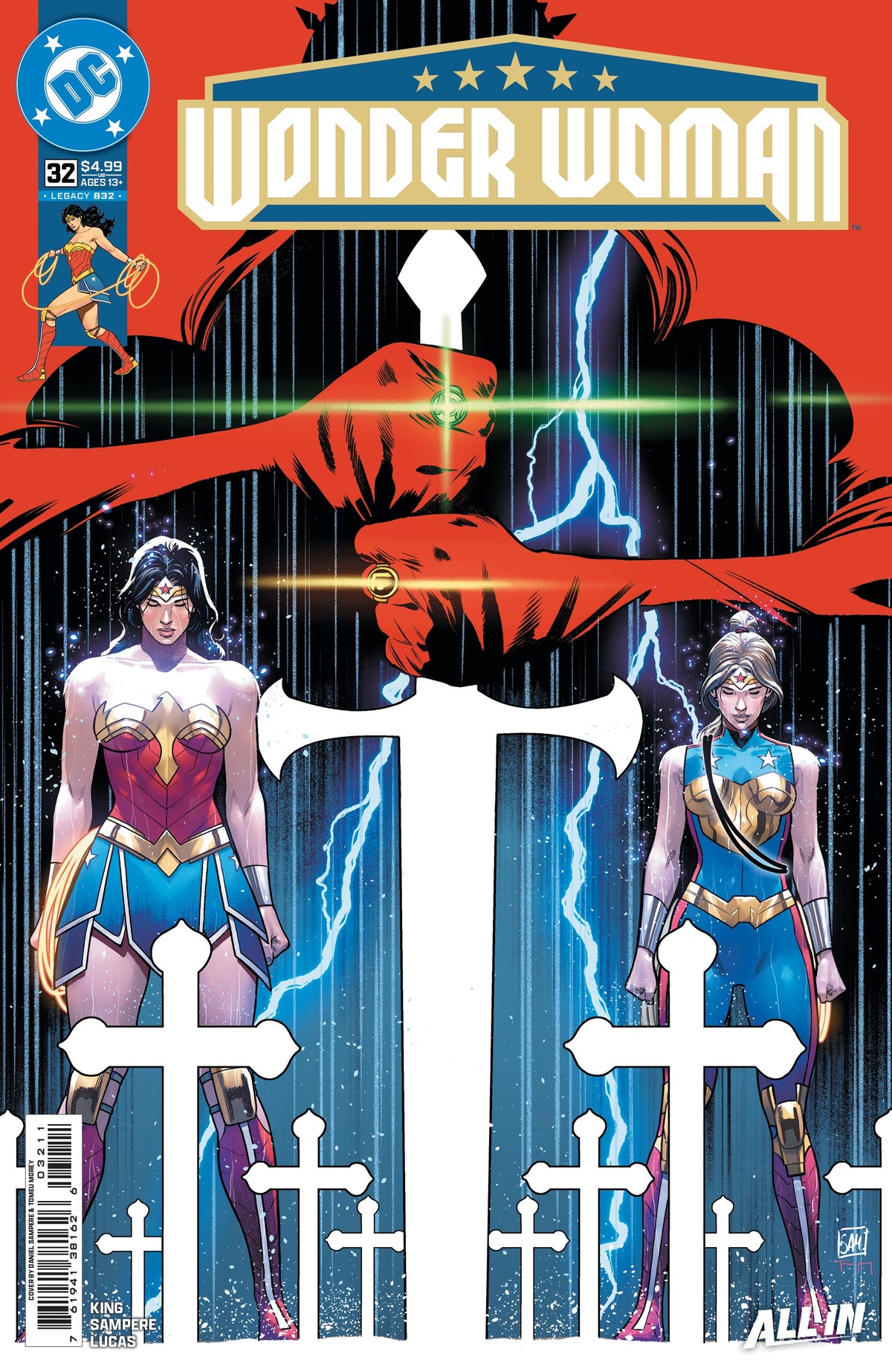 Wonder Woman #32 A Daniel Sampere (04/15/2026) Dc