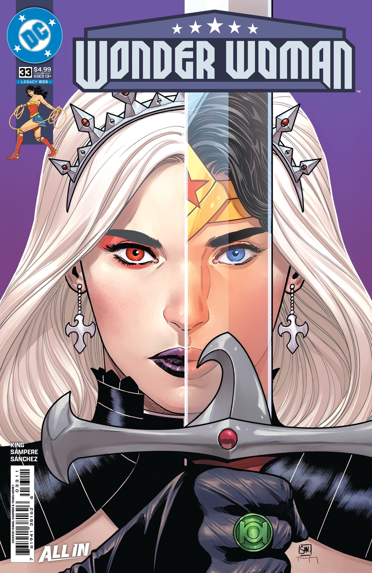 Wonder Woman #33 A Daniel Sampere (05/20/2026) Dc