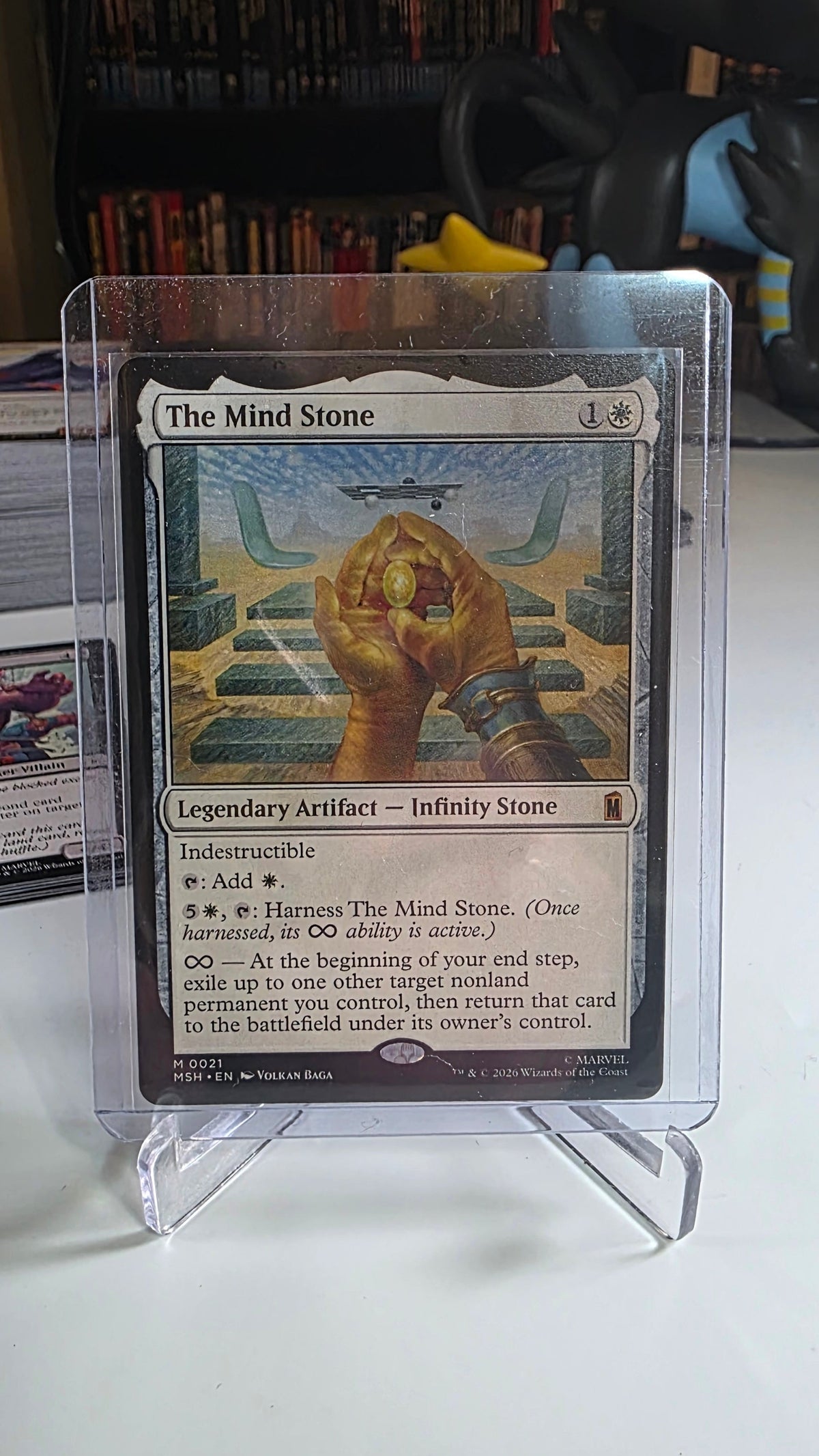 "The Mind Stone" - Magic the Gathering, Marvel Super Heroes- Non-Foil, Mint/NM