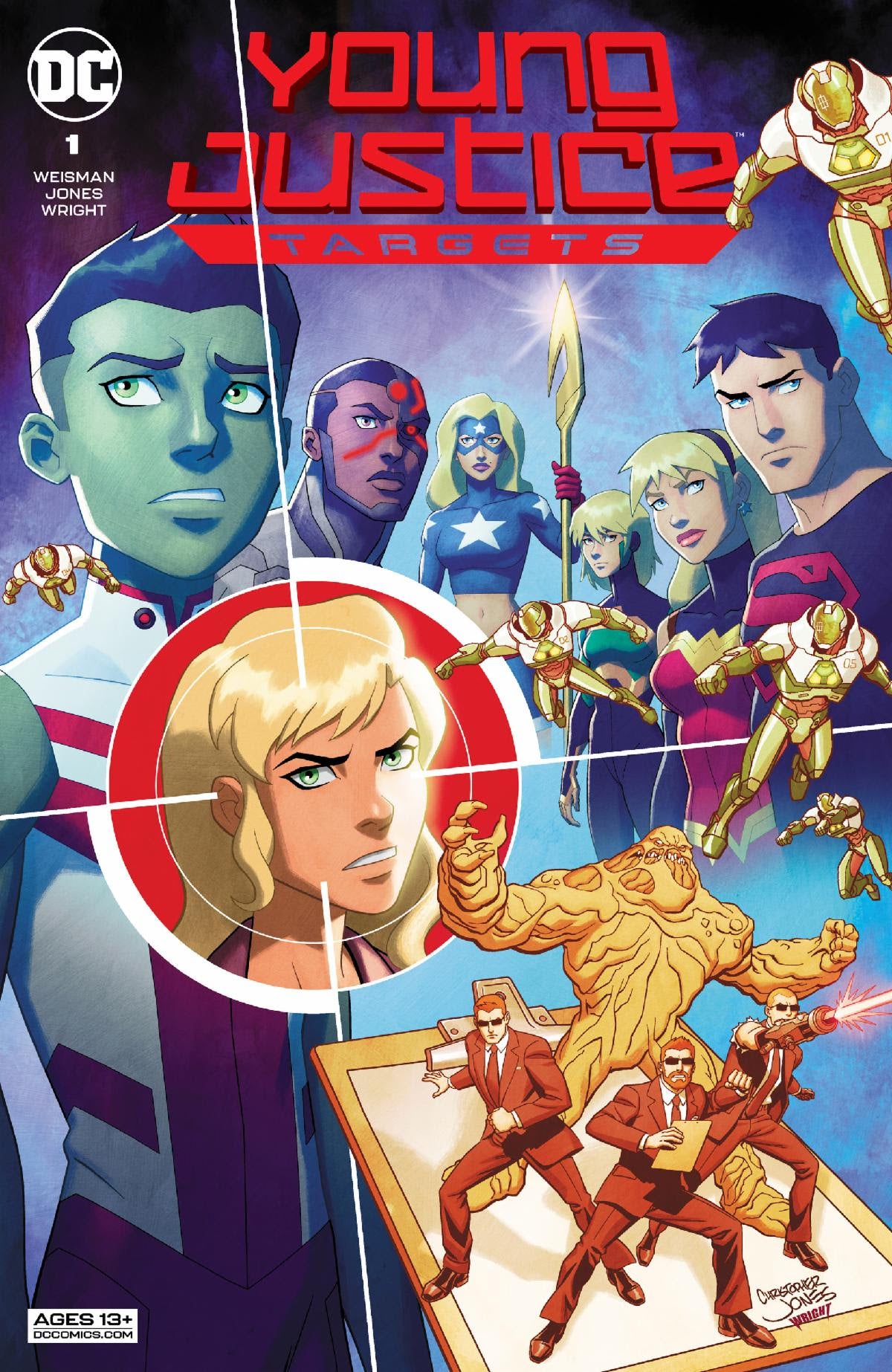 Young Justice Targets #1 (Of 6) A Christopher Jones Greg Weisman (07/26/2022) Dc