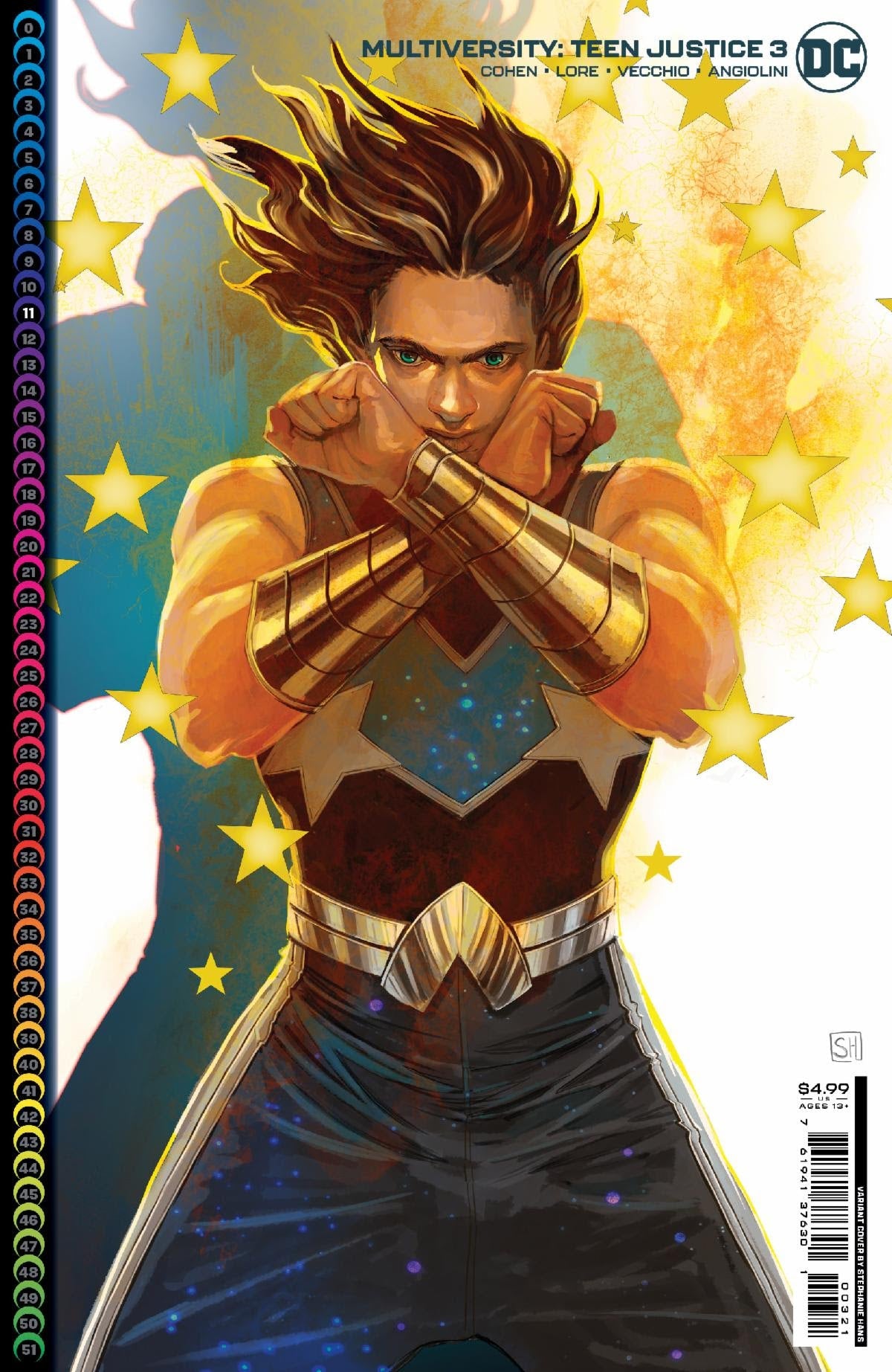 Multiversity Teen Justice #3 (Of 6) B Stephanie Hans Card Stock Variant (08/02/2022) Dc